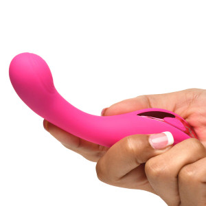BANG! G-Spot Silicone Vibrator, Pink BANG! G-Spot Silicone Vibrator, Pink