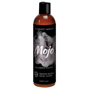 Intimate Earth Mojo Relaxing Clove Water Based Anal Glide, 4 oz.