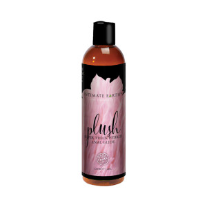 Intimate Earth Plush Super Thick Hybrid Anal Glide, 4 oz.