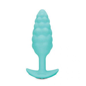 b-Vibe Bump Rechargeable Vibrating Silicone Textured Anal Plug, Mint b-Vibe Bump Rechargeable Vibrating Silicone Textured Anal Plug, Mint