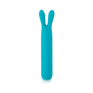 Je Joue Rabbit Rechargeable Silicone Bullet Vibrator, Teal Je Joue Rabbit Rechargeable Silicone Bullet Vibrator, Teal