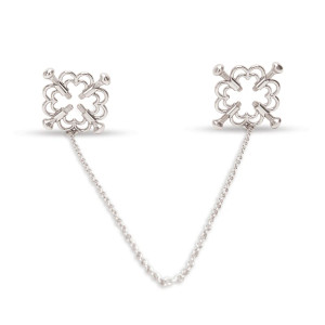 Me You Us Flower Design Nipple Chain Me You Us Flower Design Nipple Chain