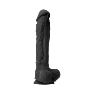Colours Pleasures 10 in. Dildo, 10.0 Inch Insertable, 2.5 Inch Max Width, Black Colours Pleasures 10 in. Dildo, 10.0 Inch Insertable, 2.5 Inch Max Width, Black