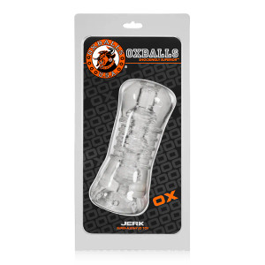 OxBalls Jerk Masturbator, Clear OxBalls Jerk Masturbator, Clear