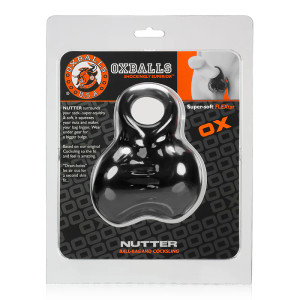OxBalls Nutter Ballsack, Black OxBalls Nutter Ballsack, Black