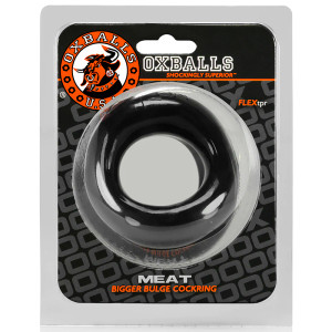 OxBalls Meat, Padded Cock Ring, Black