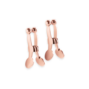 Bound Nipple Clamps C1, Rose Gold Bound Nipple Clamps C1, Rose Gold