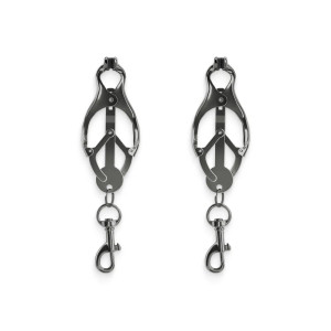 Bound Nipple Clamps C3, Gunmetal Bound Nipple Clamps C3, Gunmetal