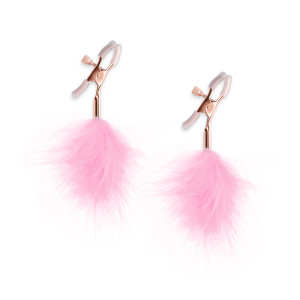 Bound Nipple Clamps F1, Pink Bound Nipple Clamps F1, Pink