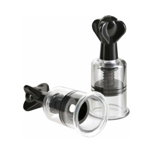 Fetish Fantasy Series Limited Edition Super Suckers, Clear/Black Fetish Fantasy Series Limited Edition Super Suckers, Clear/Black