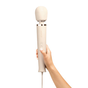 Le Wand Plug-In Vibrating Massager, Cream Le Wand Plug-In Vibrating Massager, Cream