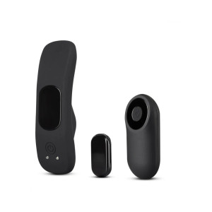 Temptasia Panty Vibe Rechargeable Remote-Controlled Silicone Wearable Vibrator, Black Temptasia Panty Vibe Rechargeable Remote-Controlled Silicone Wearable Vibrator, Black