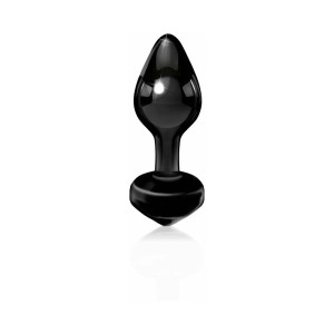 Icicles No. 44 Glass Anal Plug, 2.5 Inch Insertable, 1.0 Inch Max Width, Black Icicles No. 44 Glass Anal Plug, 2.5 Inch Insertable, 1.0 Inch Max Width, Black