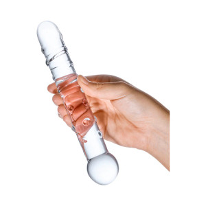 Glas 7 in. Callisto Clear Glass Dildo Glas 7 in. Callisto Clear Glass Dildo