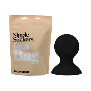Doc Johnson Nipple Suckers In A Bag, Black Doc Johnson Nipple Suckers In A Bag, Black