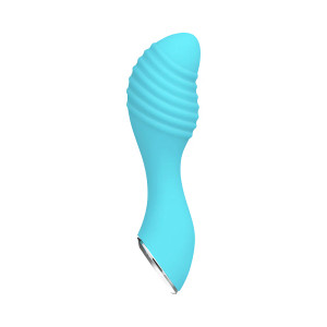 Evolved Little Dipper Rechargeable Silicone Vibrator, Blue Evolved Little Dipper Rechargeable Silicone Vibrator, Blue