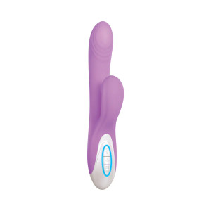 Evolved Super Sucker Rechargeable Thumping Suction Silicone Dual Stimulator, Purple Evolved Super Sucker Rechargeable Thumping Suction Silicone Dual Stimulator, Purple