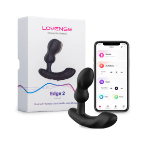 Lovense Edge 2 Bluetooth Remote-Controlled Adjustable Prostate Massager Lovense Edge 2 Bluetooth Remote-Controlled Adjustable Prostate Massager