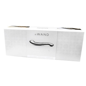 Le Wand Contour Stainless Steel Massager, 10.96 Inch Total Length, 1.87 Inch Max Width Le Wand Contour Stainless Steel Massager, 10.96 Inch Total Length, 1.87 Inch Max Width