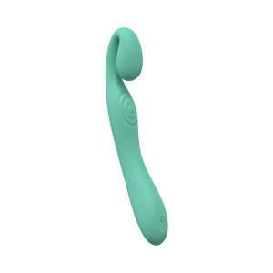 LoveLine Obsession 10 Speed Dual Motor Sealed Silicone Rechargeable Submersible Vibe, Green LoveLine Obsession 10 Speed Dual Motor Sealed Silicone Rechargeable Submersible Vibe, Green
