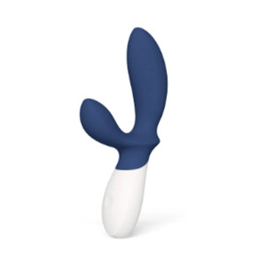 LELO LOKI WAVE 2 Dual Stimulation Prostate Vibrator, Base Blue LELO LOKI WAVE 2 Dual Stimulation Prostate Vibrator, Base Blue