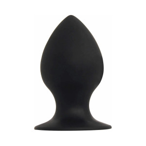 Curve Toys Rooster Daddy-O Large Silicone Anal Plug with Suction Cup, Black Curve Toys Rooster Daddy-O Large Silicone Anal Plug with Suction Cup, Black