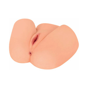 Curve Toys Mistress Perfect Fuck Zoe Jackhammer Vibrating Dual Entry Masturbator, Beige Curve Toys Mistress Perfect Fuck Zoe Jackhammer Vibrating Dual Entry Masturbator, Beige