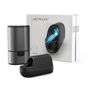 Arcwave Ion Rechargeable Penis Vibrator and Stroker, Black Arcwave Ion Rechargeable Penis Vibrator and Stroker, Black