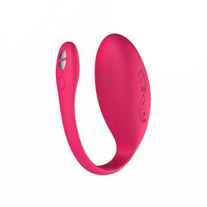 We-Vibe Jive Rechargeable Silicone Wearable Bluetooth Egg Vibrator, Electric Pink