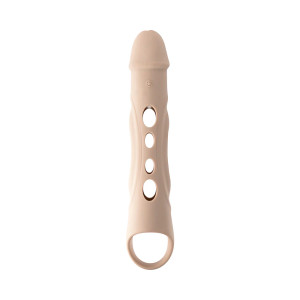Zero Tolerance Big Boy Silicone Rechargeable Extension with Remote, 5.5 Inch Insertable, 1.75 Inch Max Width, Light Skin Zero Tolerance Big Boy Silicone Rechargeable Extension with Remote, 5.5 Inch Insertable, 1.75 Inch Max Width, Light Skin
