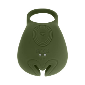 Zero Tolerance Nutty Buddy Rechargeable Cock Ring Stimulator, Green Zero Tolerance Nutty Buddy Rechargeable Cock Ring Stimulator, Green