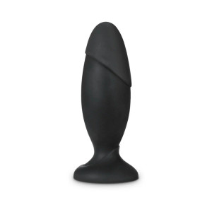 Anal Adventures Platinum Silicone Rocket Plug, Black Anal Adventures Platinum Silicone Rocket Plug, Black