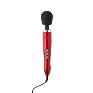 Doxy Die Cast Wand Vibrator, Red Doxy Die Cast Wand Vibrator, Red