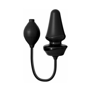 Anal Fantasy Elite Collection Inflatable Silicone Anal Plug, Black Anal Fantasy Elite Collection Inflatable Silicone Anal Plug, Black