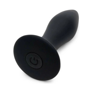 Fifty Shades of Grey Sensation Rechargeable Silicone Vibrating Butt Plug, Black Fifty Shades of Grey Sensation Rechargeable Silicone Vibrating Butt Plug, Black