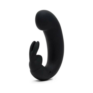 Fifty Shades of Grey Sensation Rechargeable Silicone G-Spot Rabbit Vibrator, Black Fifty Shades of Grey Sensation Rechargeable Silicone G-Spot Rabbit Vibrator, Black