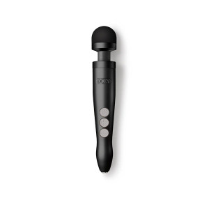 Doxy Die Cast 3R Rechargeable Compact Wand Vibrator, Matte Black Doxy Die Cast 3R Rechargeable Compact Wand Vibrator, Matte Black