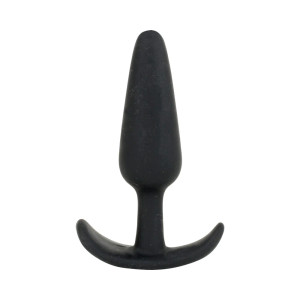 Mood Naughty Medium Black Silicone Butt Plug Mood Naughty Medium Black Silicone Butt Plug