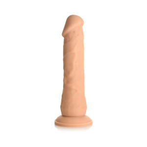 Easy Riders 7 Inch Silicone Dildo, 6.5 Inch Insertable, 1.7 Inch Max Width, Light Skin Easy Riders 7 Inch Silicone Dildo, 6.5 Inch Insertable, 1.7 Inch Max Width, Light Skin