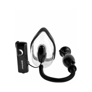 Fetish Fantasy Extreme Vibrating Pussy Pump, Clear/Black Fetish Fantasy Extreme Vibrating Pussy Pump, Clear/Black