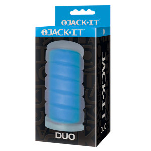Jack-It Duo Stroker, Sky Blue