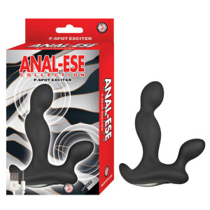 Anal-Ese Collection P-Spot Exciter, Black Anal-Ese Collection P-Spot Exciter, Black