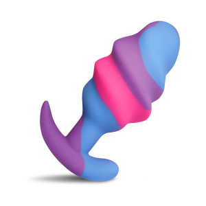 Creature Cocks Unicorn Swirl Silicone Butt Plug, Large Creature Cocks Unicorn Swirl Silicone Butt Plug, Large