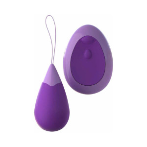 Fantasy For Her Remote Kegel Excite-Her Rechargeable Silicone Trainer, Purple Fantasy For Her Remote Kegel Excite-Her Rechargeable Silicone Trainer, Purple