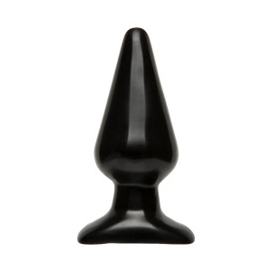 Doc Johnson Classic Large Smooth Butt Plug, Black Doc Johnson Classic Large Smooth Butt Plug, Black