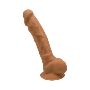 SILEX-D The Original Model 1 Dildo, 7 Inch Total Length, 5.5 Inch Insertable, 1.5 Inch Max Width, Caramel SILEX-D The Original Model 1 Dildo, 7 Inch Total Length, 5.5 Inch Insertable, 1.5 Inch Max Width, Caramel