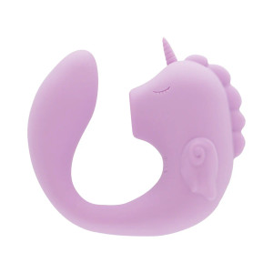 Unihorn C Horse Marina Lilac Dual Stimulator Unihorn C Horse Marina Lilac Dual Stimulator