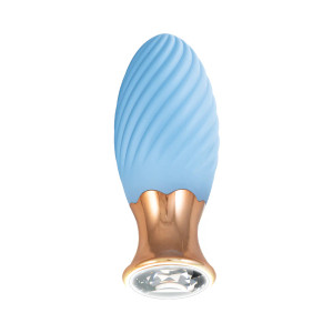 Goddess Diamond Tulip Massager, Blue Goddess Diamond Tulip Massager, Blue