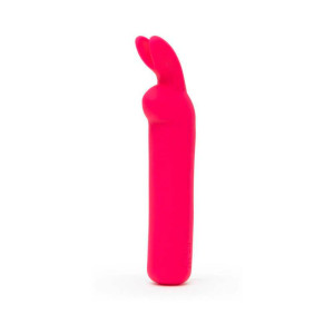 Happy Rabbit Rechargeable Silicone Bullet Vibrator With Ears, Pink Happy Rabbit Rechargeable Silicone Bullet Vibrator With Ears, Pink