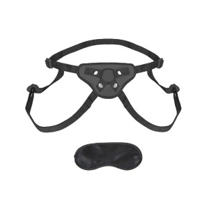 Lux Fetish Beginners Strap-On Harness, Black Lux Fetish Beginners Strap-On Harness, Black
